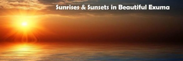 exuma sunrises sunsets